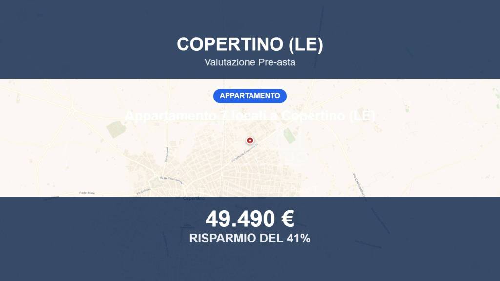 appartamento in vendita a Copertino