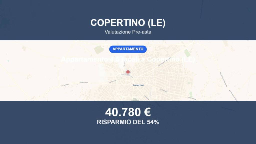 appartamento in vendita a Copertino