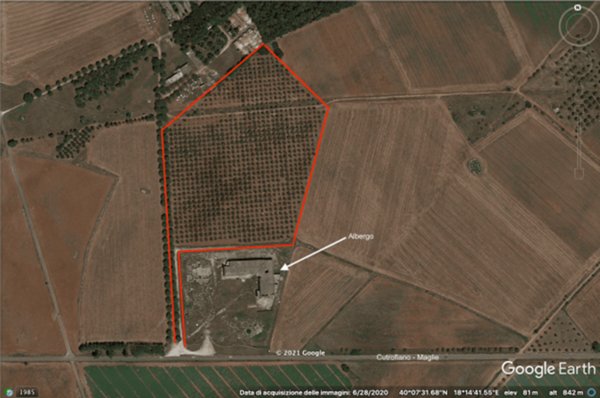 terreno agricolo in vendita a Corigliano d'Otranto