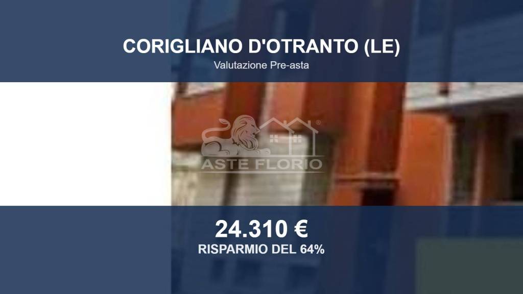 appartamento in vendita a Corigliano d'Otranto