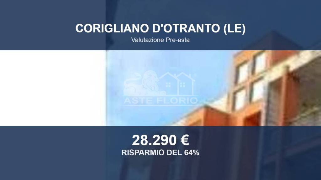 appartamento in vendita a Corigliano d'Otranto