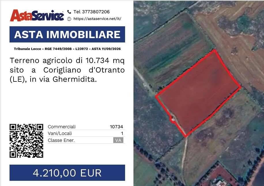 appartamento in vendita a Corigliano d'Otranto