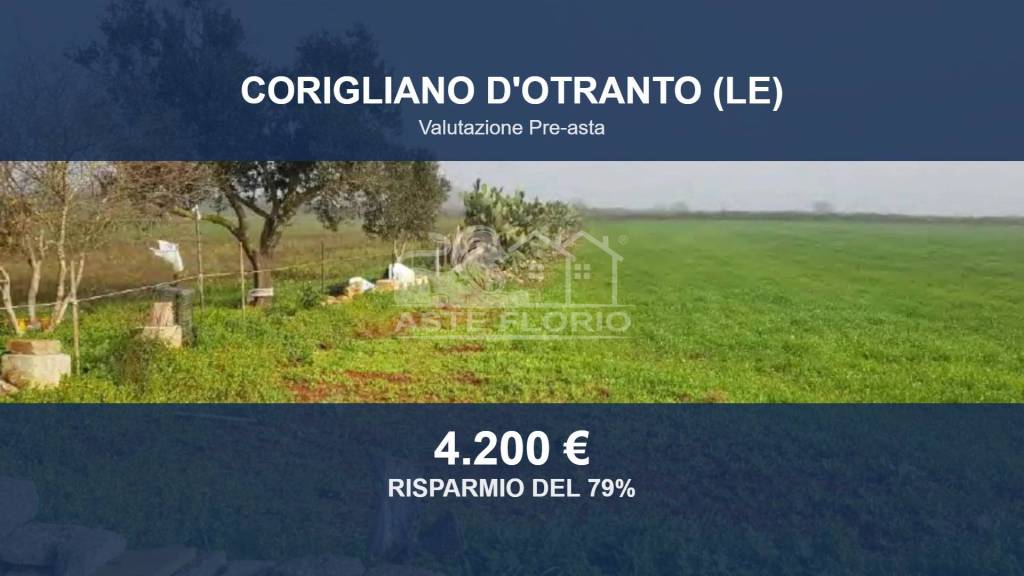 terreno edificabile in vendita a Corigliano d'Otranto