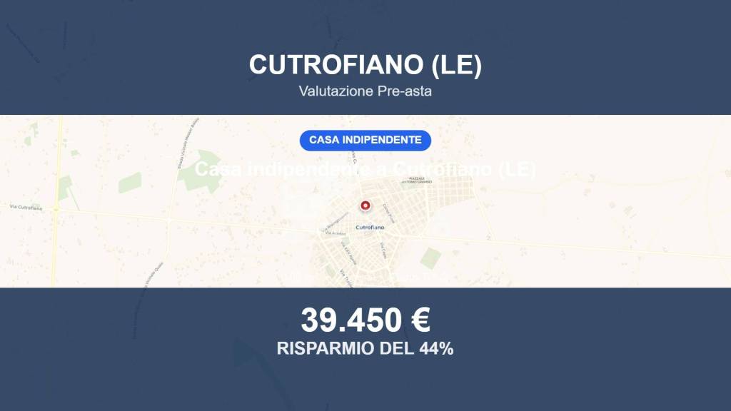casa indipendente in vendita a Cutrofiano