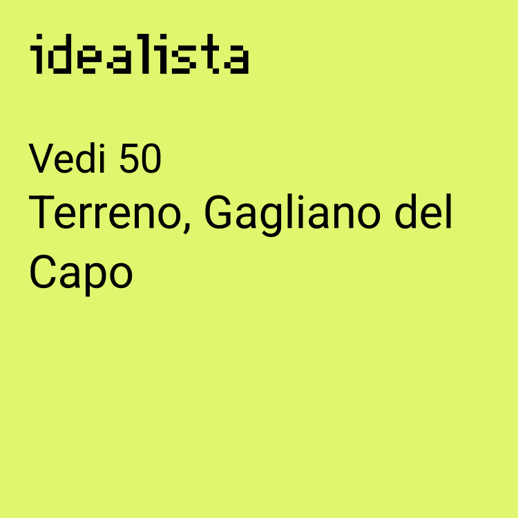 terreno agricolo in vendita a Gagliano del Capo