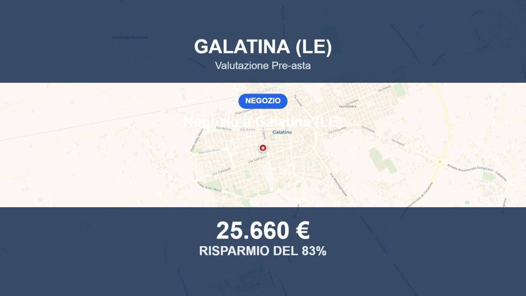 negozio in vendita a Galatina