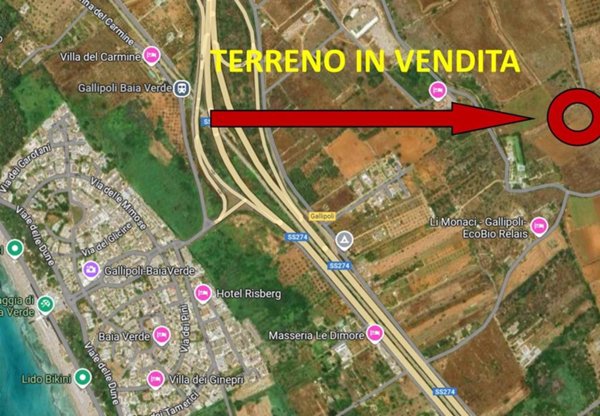 terreno agricolo in vendita a Gallipoli
