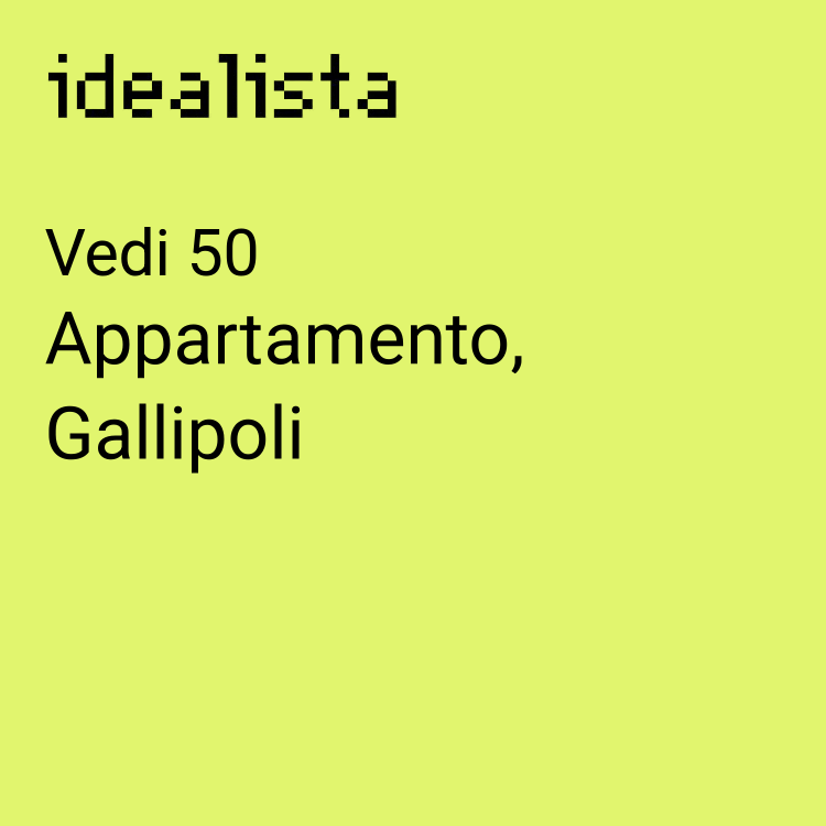 appartamento in vendita a Gallipoli in zona Conchiglie