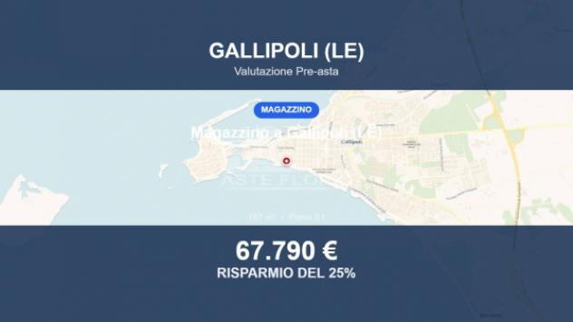 locale commerciale in vendita a Gallipoli