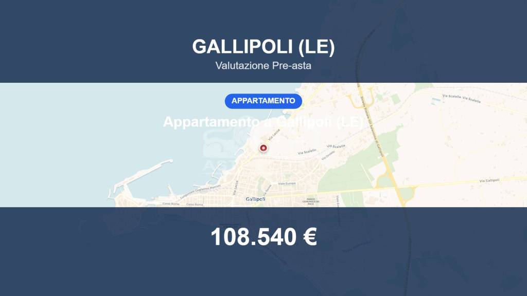 appartamento in vendita a Gallipoli