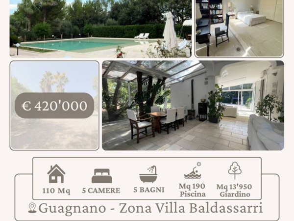 casa indipendente in vendita a Guagnano