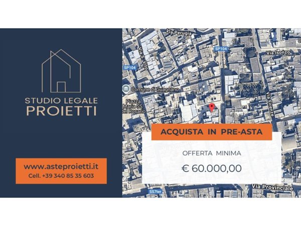 appartamento in vendita a Guagnano