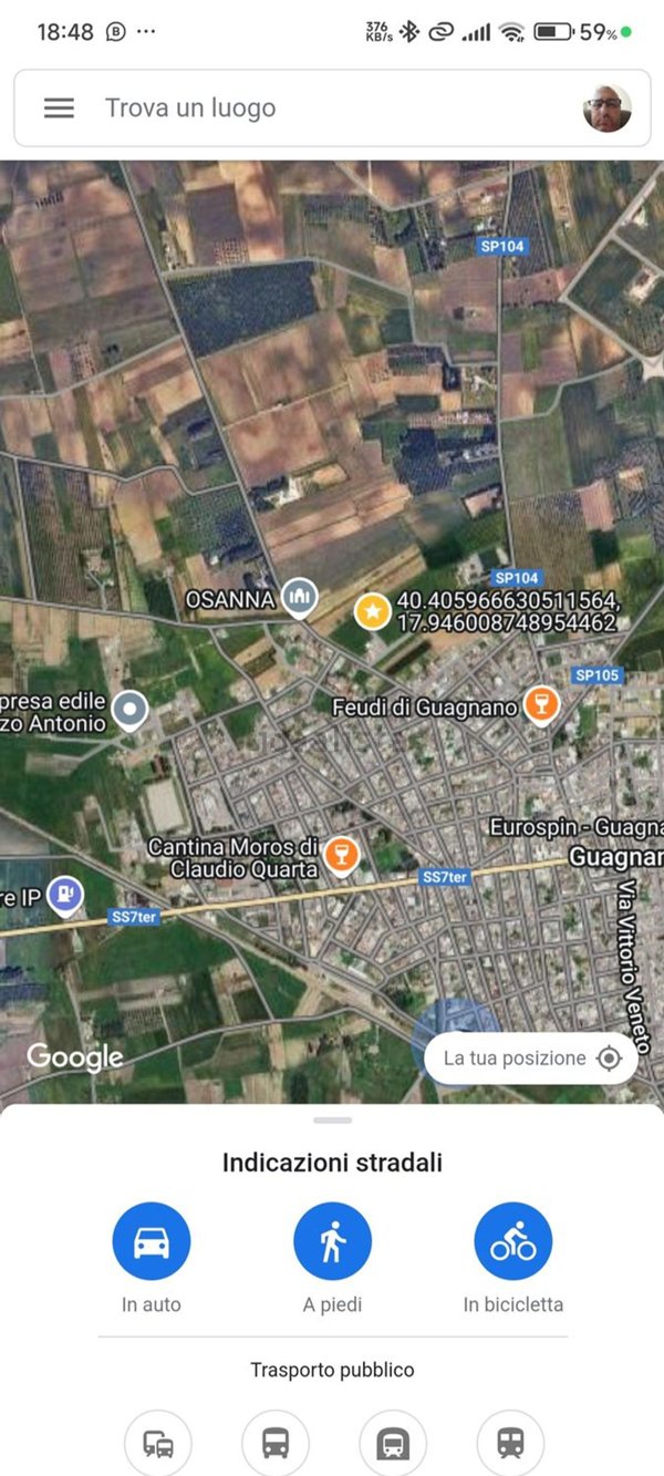 terreno edificabile in vendita a Guagnano