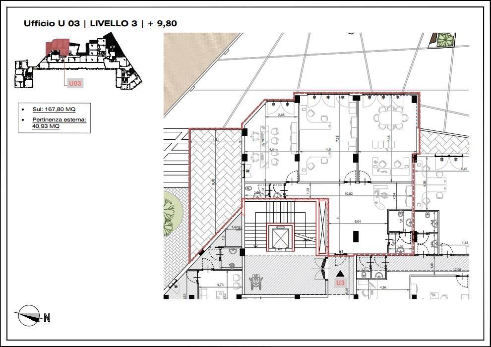 ufficio in vendita a Lecce in zona Centro Città