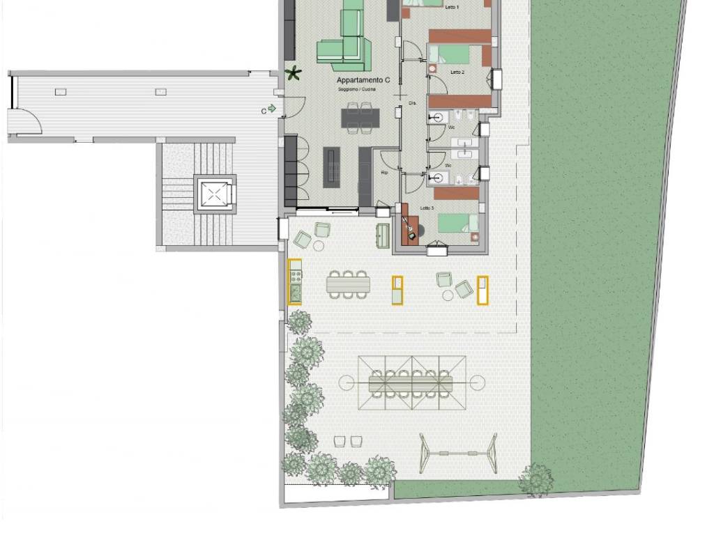 appartamento in vendita a Lecce in zona Santa Rosa