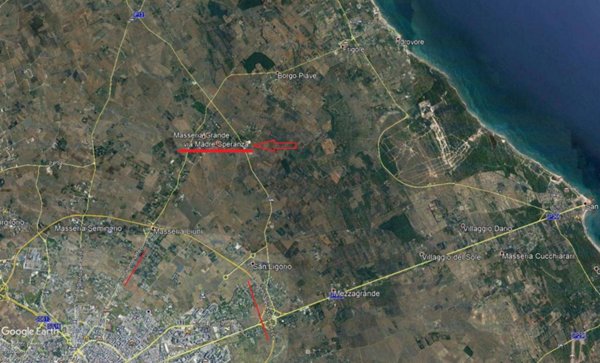 terreno agricolo in vendita a Lecce in zona Frigole