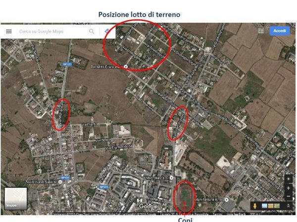 terreno agricolo in vendita a Lecce in zona Santa Rosa