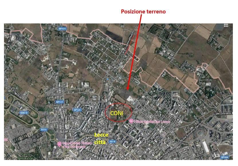 terreno agricolo in vendita a Lecce in zona Santa Rosa