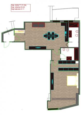 appartamento in vendita a Lecce in zona Mazzini