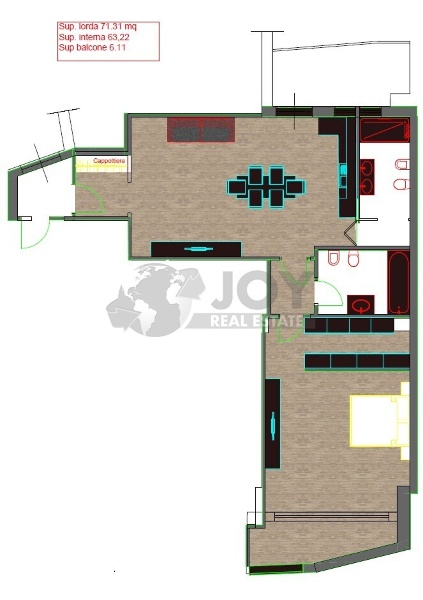 appartamento in vendita a Lecce in zona Mazzini