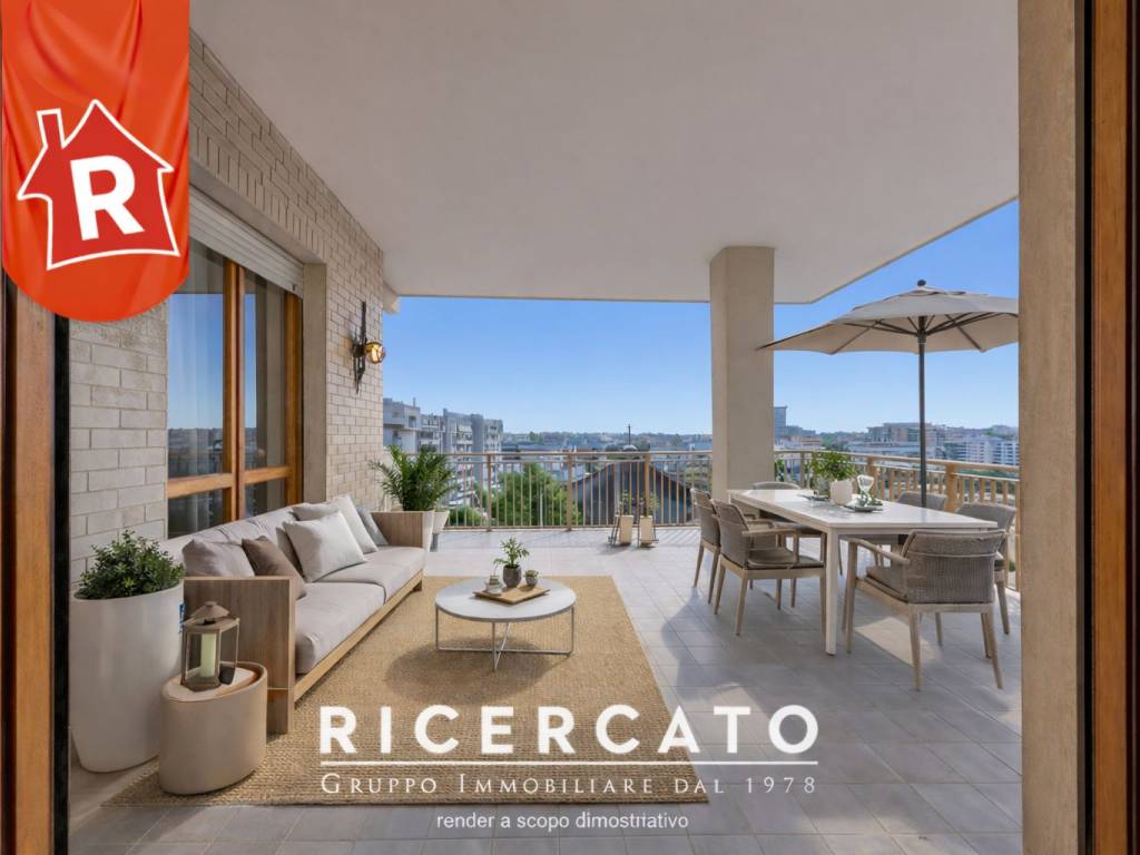 appartamento in vendita a Lecce in zona Partigiani