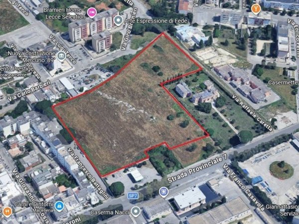 terreno agricolo in vendita a Lecce in zona Rudiae