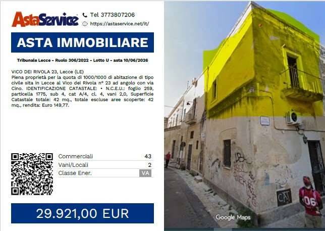 appartamento in vendita a Lecce in zona Centro Città