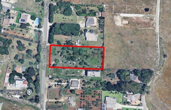 terreno edificabile in vendita a Lecce in zona Masseria Paladini