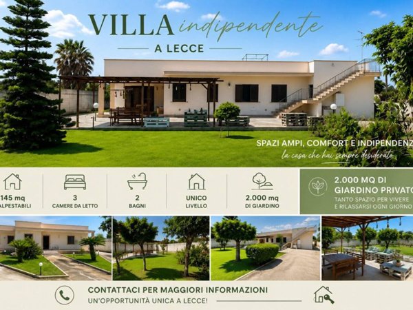 casa indipendente in vendita a Lecce in zona Santa Rosa