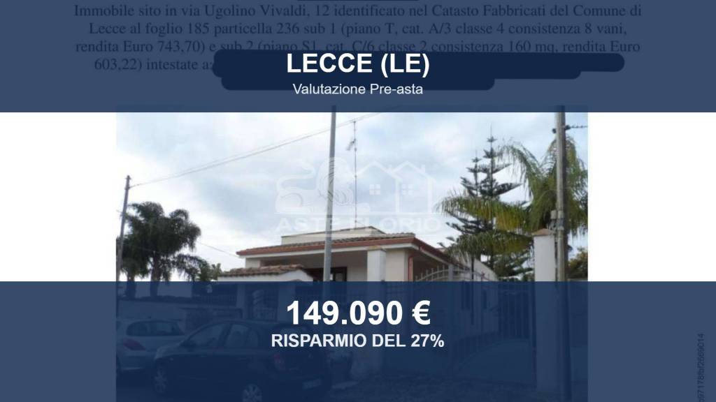 casa indipendente in vendita a Lecce in zona San Cataldo