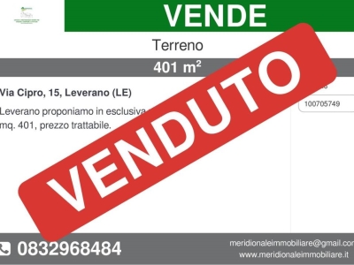 terreno edificabile in vendita a Leverano