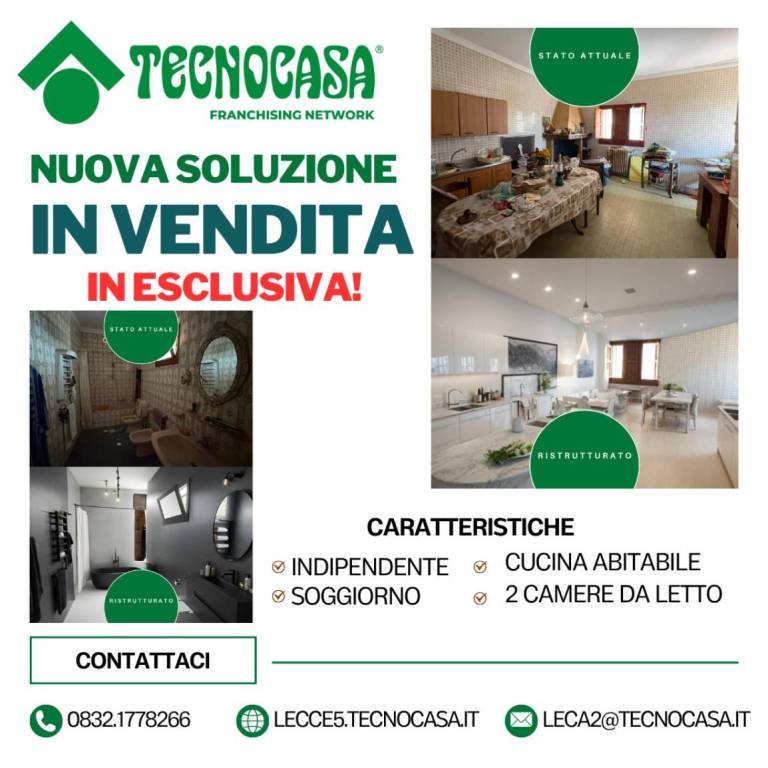 appartamento in vendita a Lizzanello