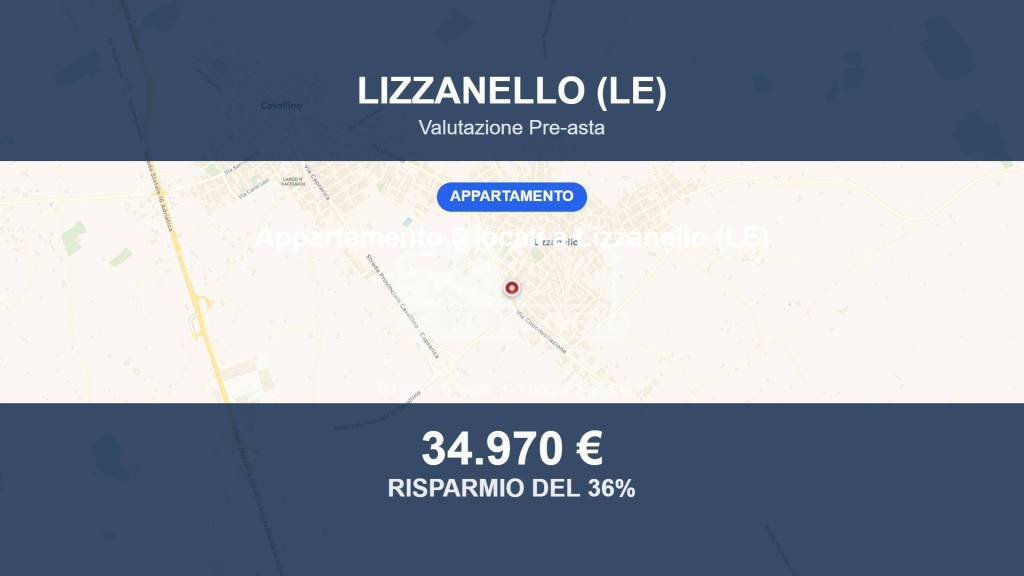 appartamento in vendita a Lizzanello