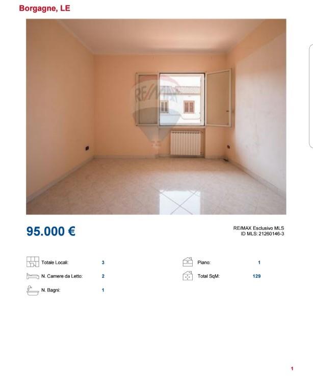 appartamento in vendita a Melendugno in zona Borgagne