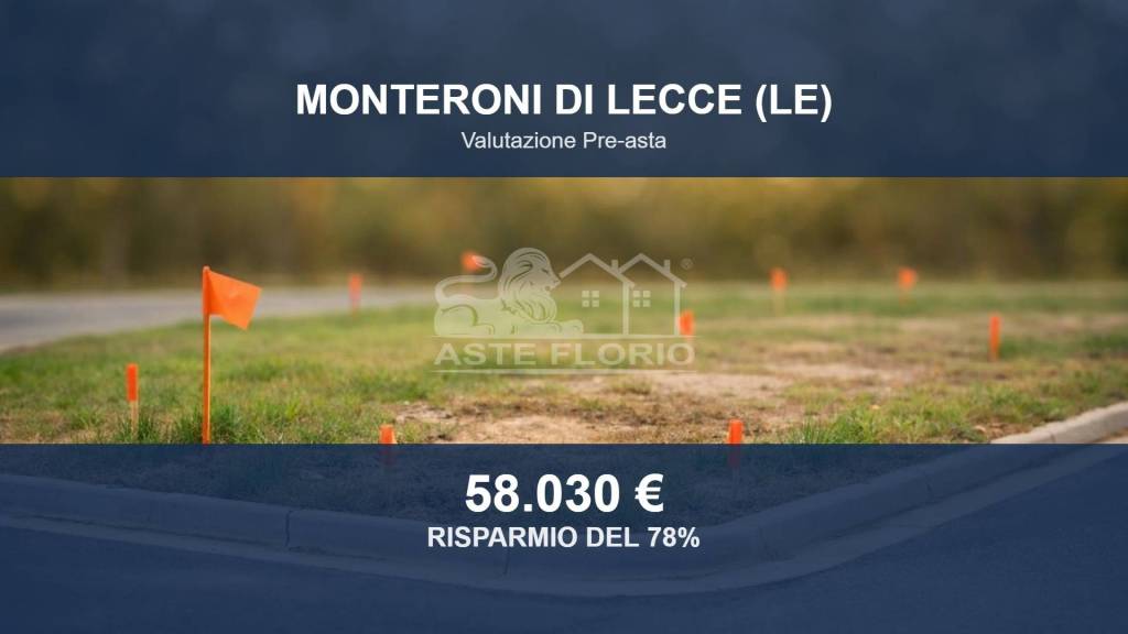 terreno in vendita a Monteroni di Lecce