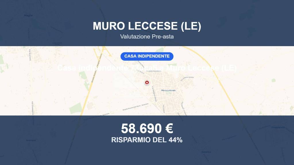 casa indipendente in vendita a Muro Leccese