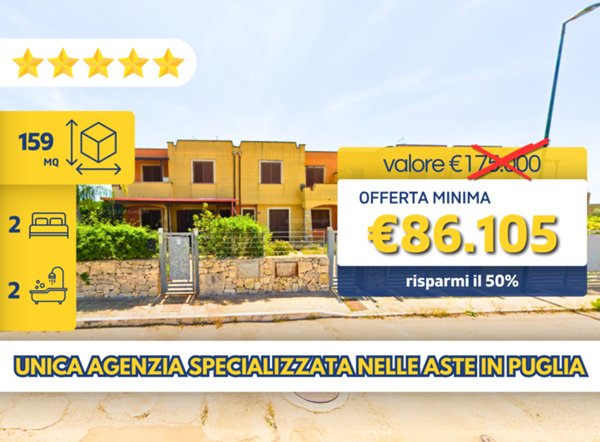 casa indipendente in vendita a Nardò in zona Santa Maria al Bagno