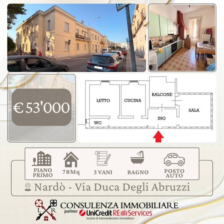 appartamento in vendita a Nardò