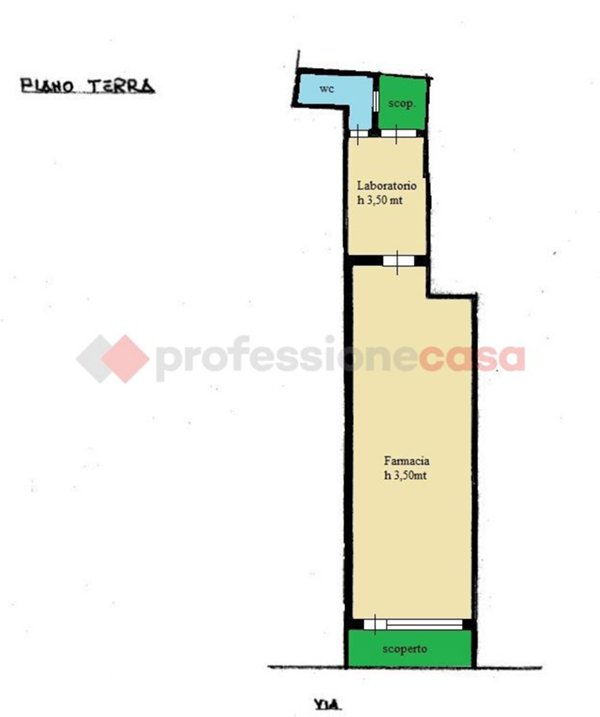 locale commerciale in vendita a Nociglia