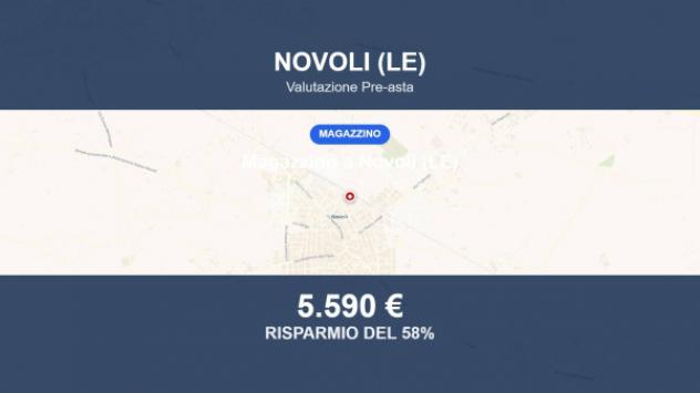 locale commerciale in vendita a Novoli