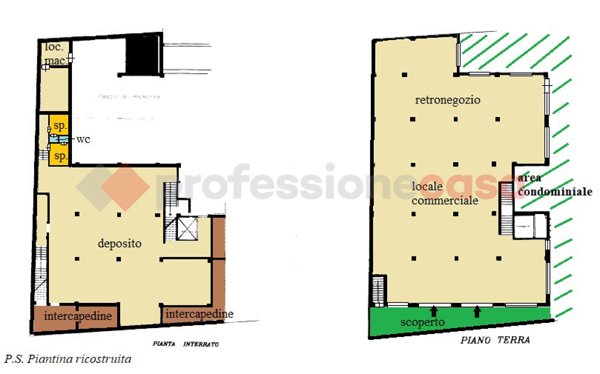 locale commerciale in vendita a Poggiardo in zona Vaste