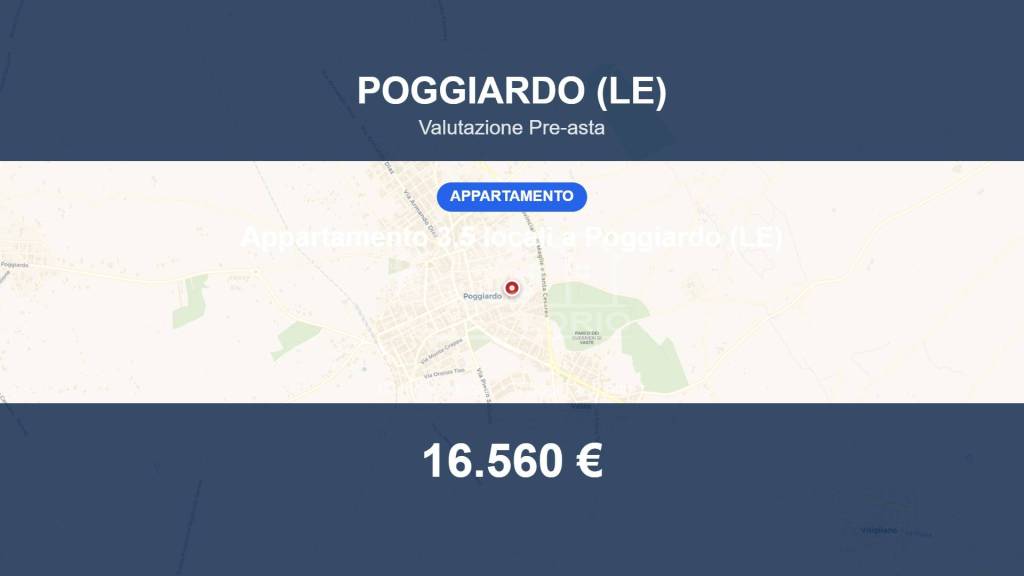 appartamento in vendita a Poggiardo