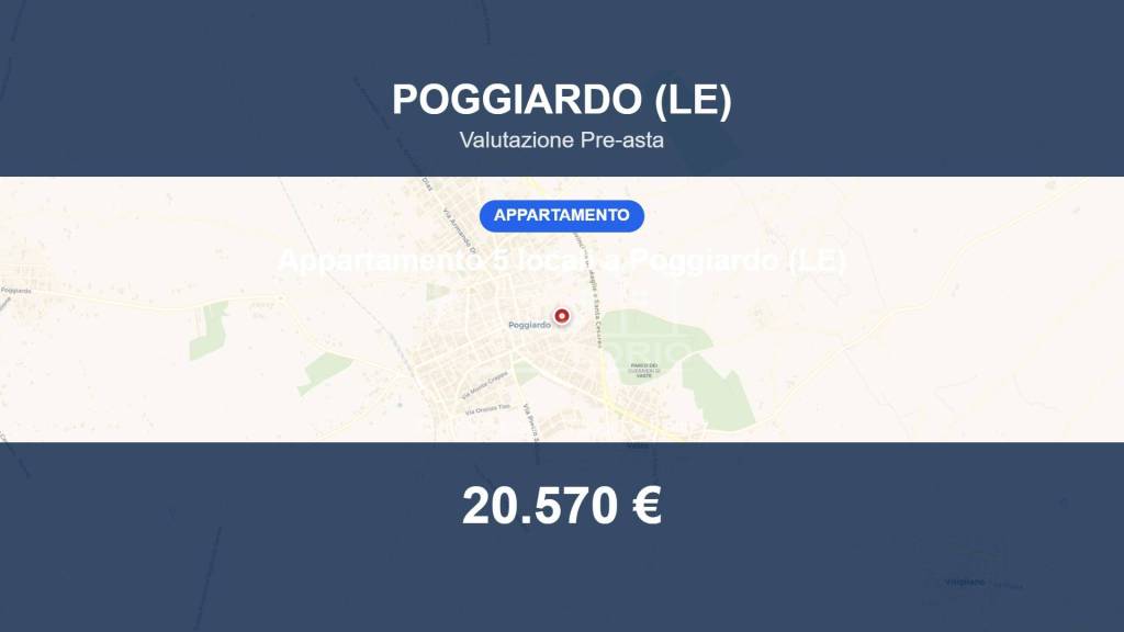 appartamento in vendita a Poggiardo in zona Vaste