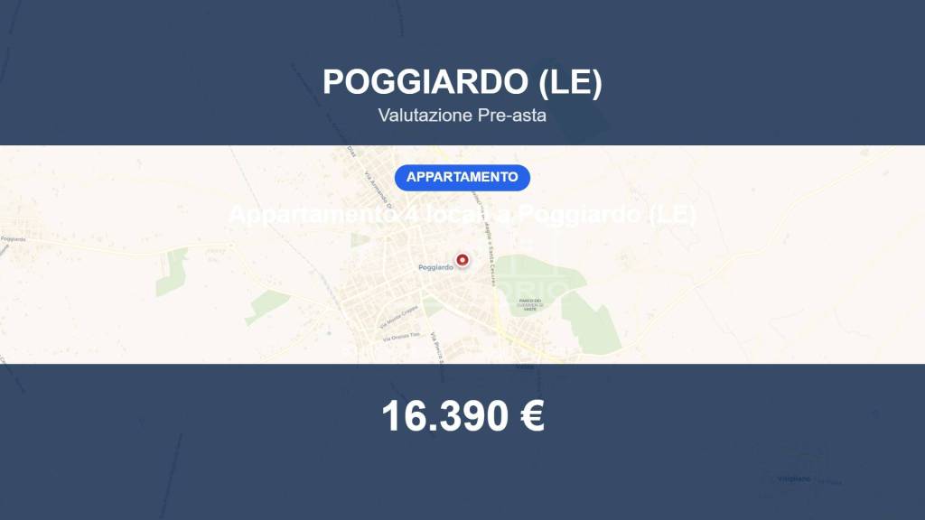 appartamento in vendita a Poggiardo in zona Vaste