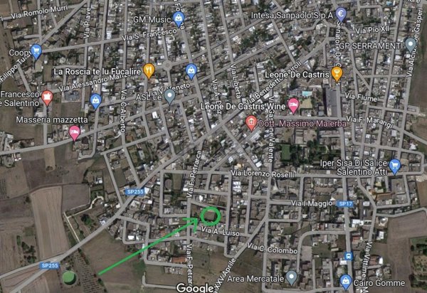 terreno edificabile in vendita a Salice Salentino