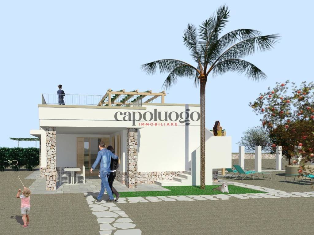 casa indipendente in vendita a Salve in zona Torre Pali