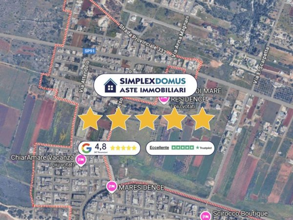 casa indipendente in vendita a Salve in zona Torre Pali