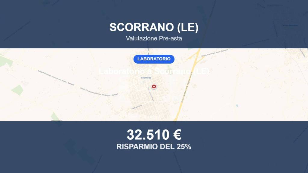 negozio in vendita a Scorrano