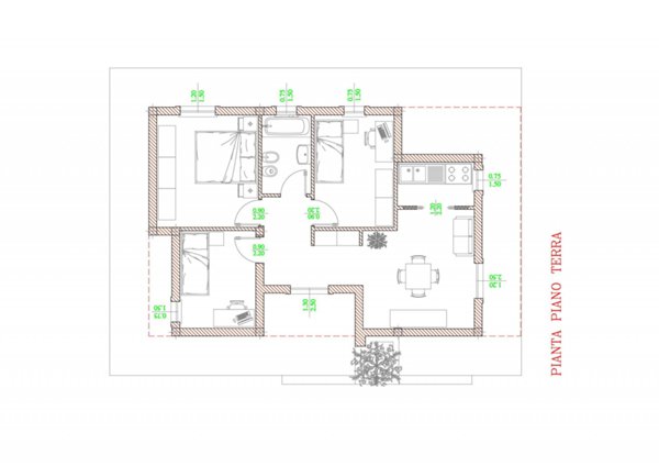 casa indipendente in vendita a Scorrano