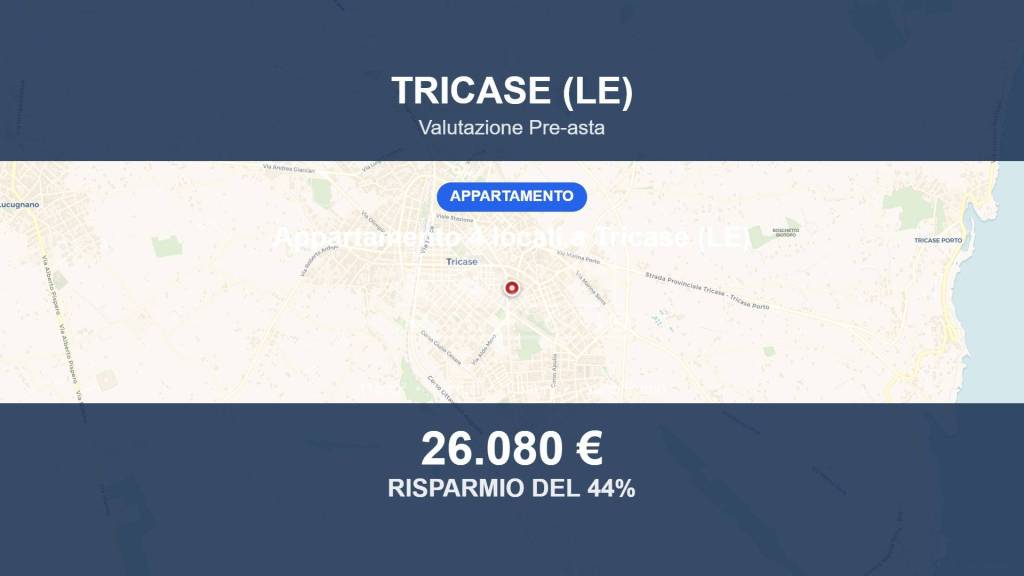 appartamento in vendita a Tricase